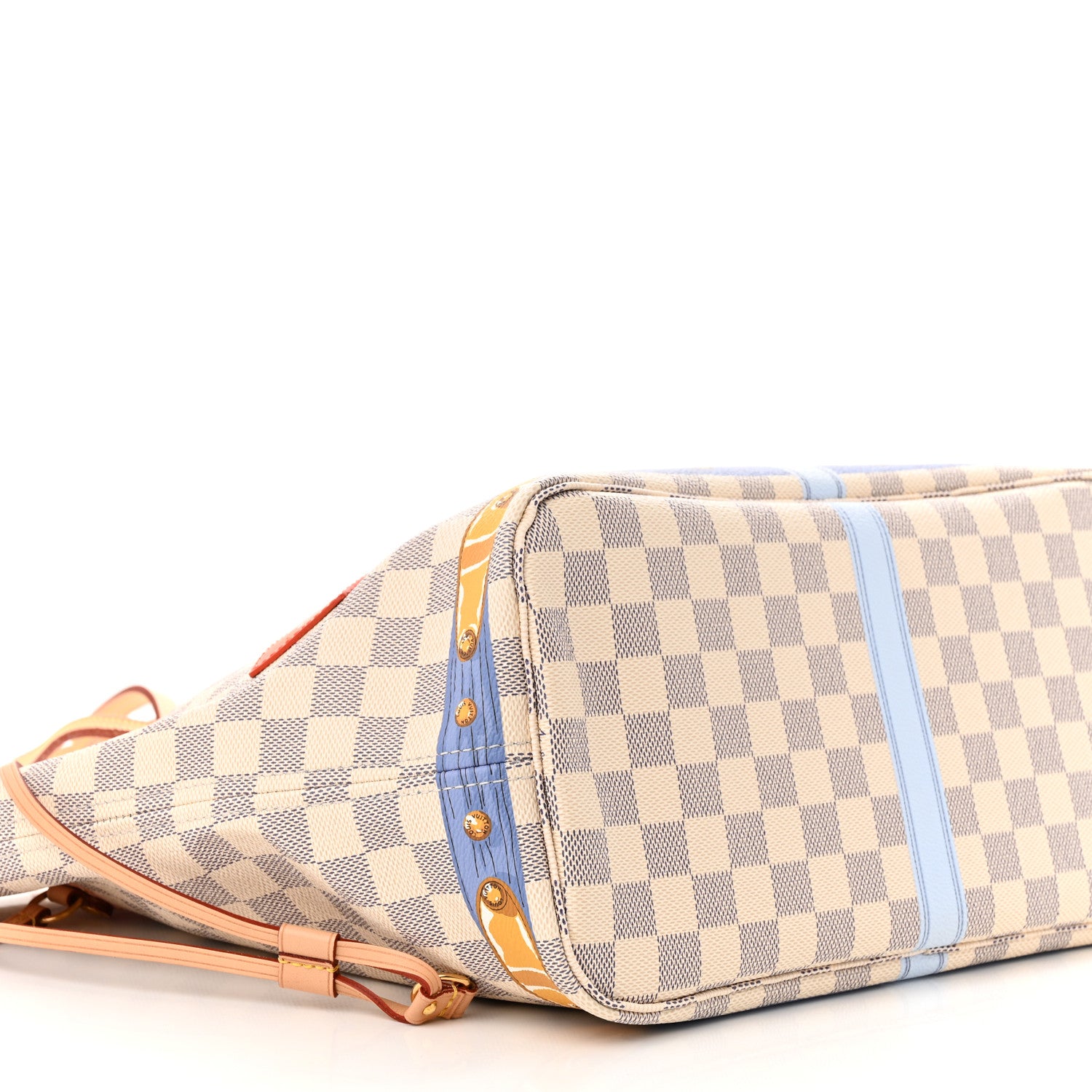 Louis Vuitton Damier Azur Summer Trunks Neo Neverfull MM 9 of 10