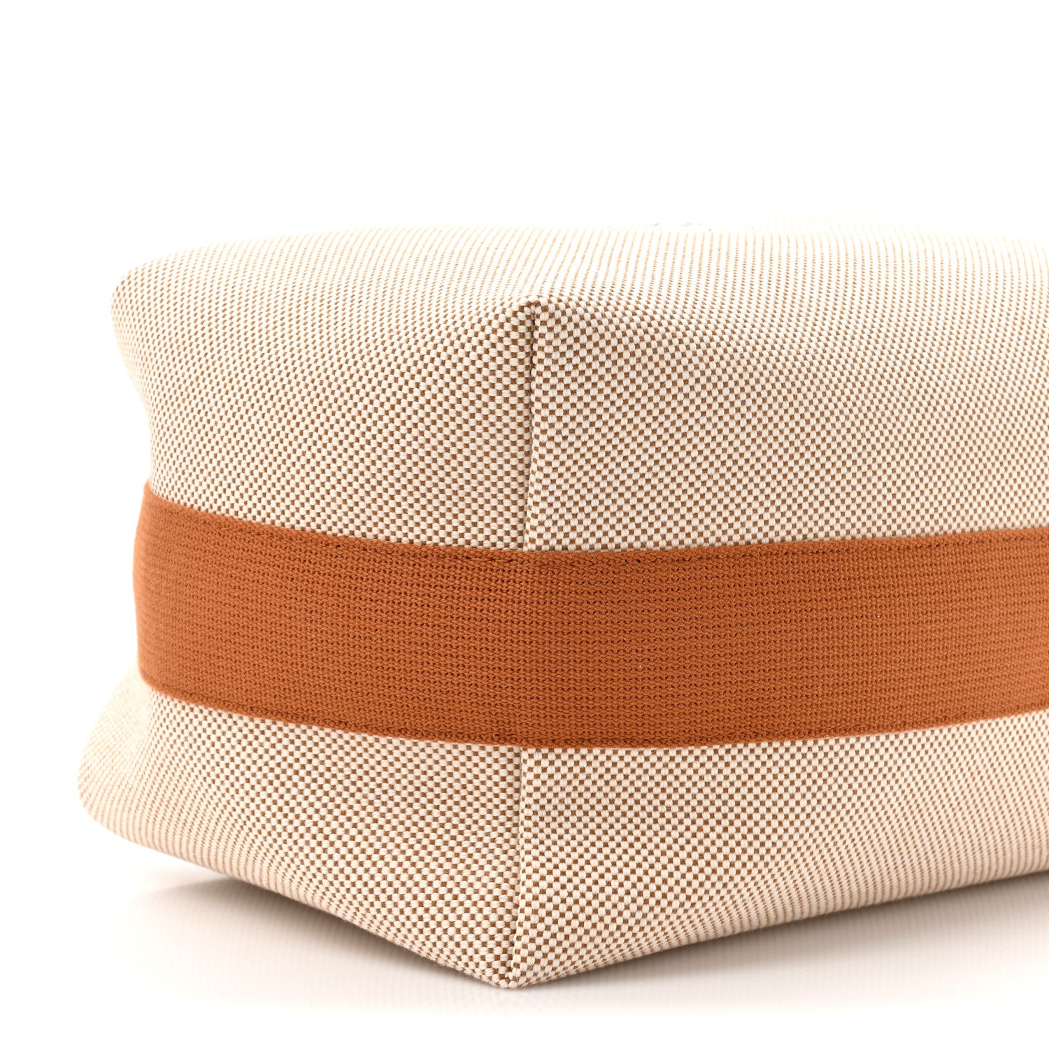 Hermes Canvas Large Bride-A-Brac Cabriole Case Biscuit 10 of 11