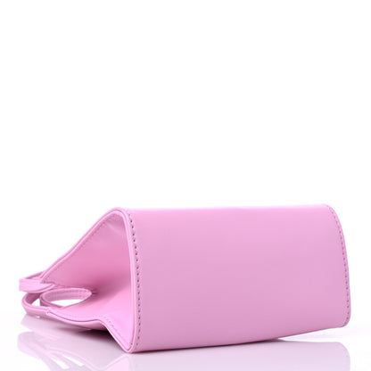 Telfar Vegan Leather Small Shopping Bag Bubblegum 4 of 9