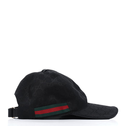 Gucci Monogram Web Baseball Hat S Black 4 of 7