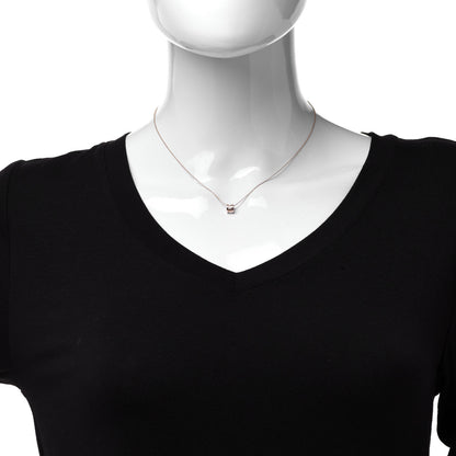 Tiffany 18K Rose Gold Atlas Open Pendant Necklace 2 of 6