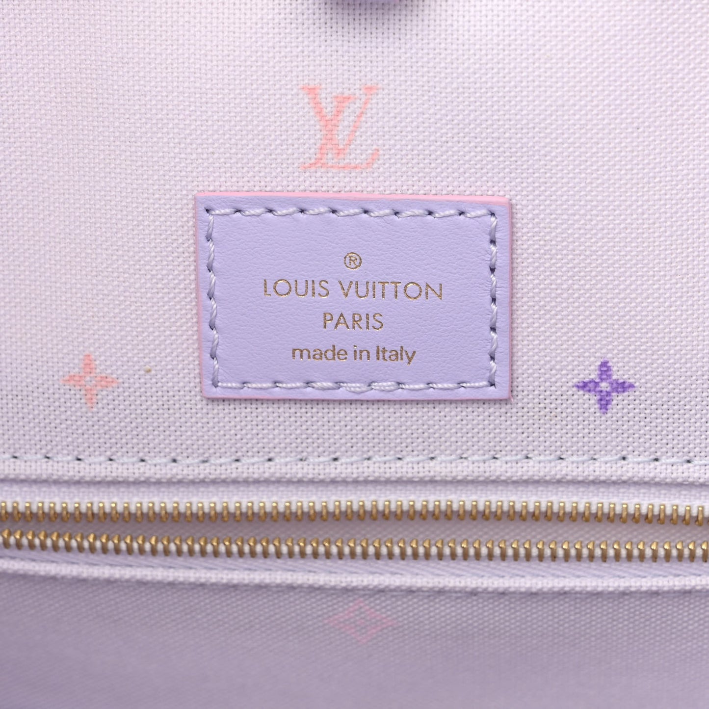 Monogram Giant Spring In The City Onthego GM Sunrise Pastel