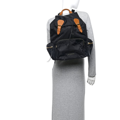 Burberry Nylon Medium Rucksack Backpack Black 2 of 10