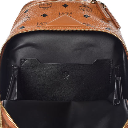 MCM Visetos Small Duke Backpack Cognac 6 of 9