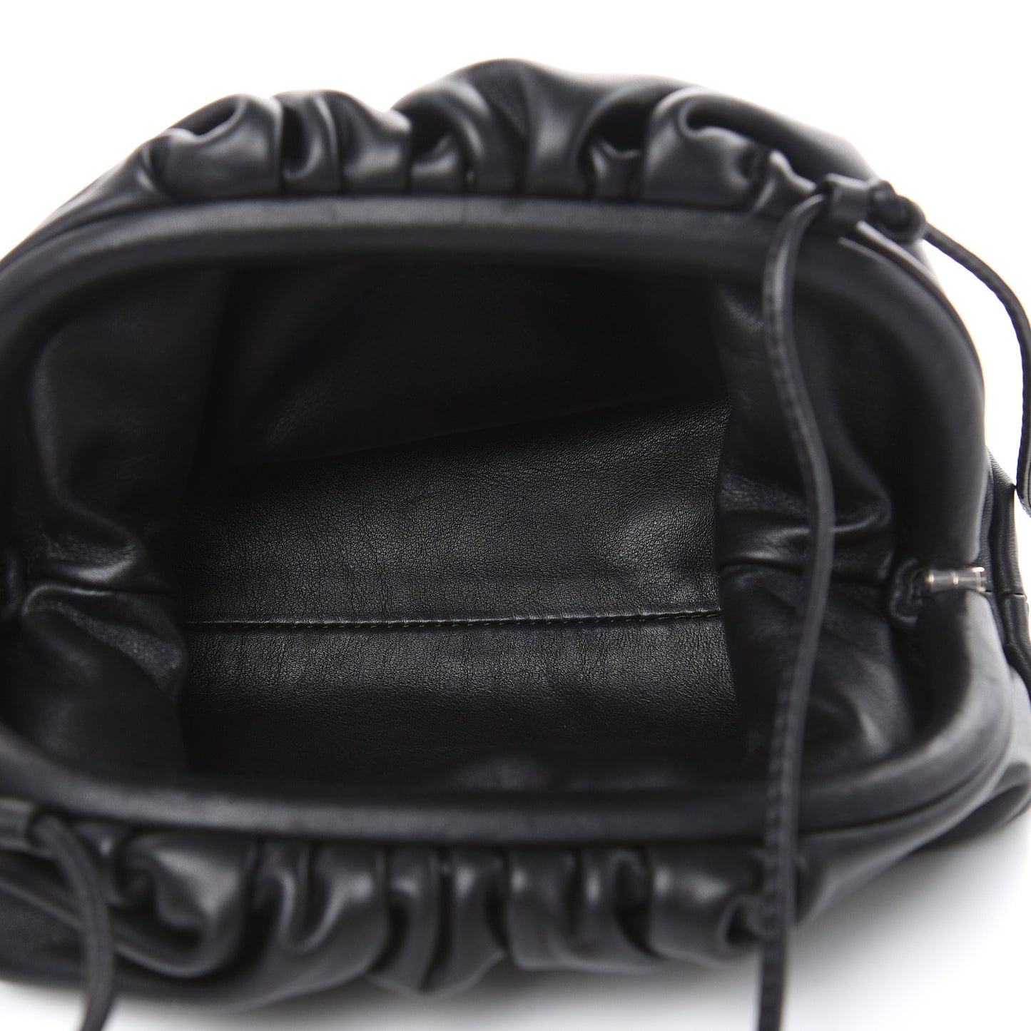 Butter Calfskin The Mini Pouch Black