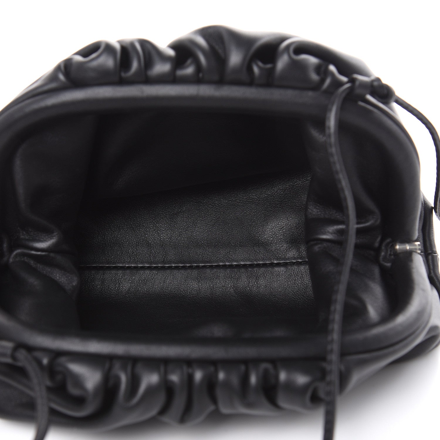 Bottega Veneta Butter Calfskin The Mini Pouch Black 5 of 9