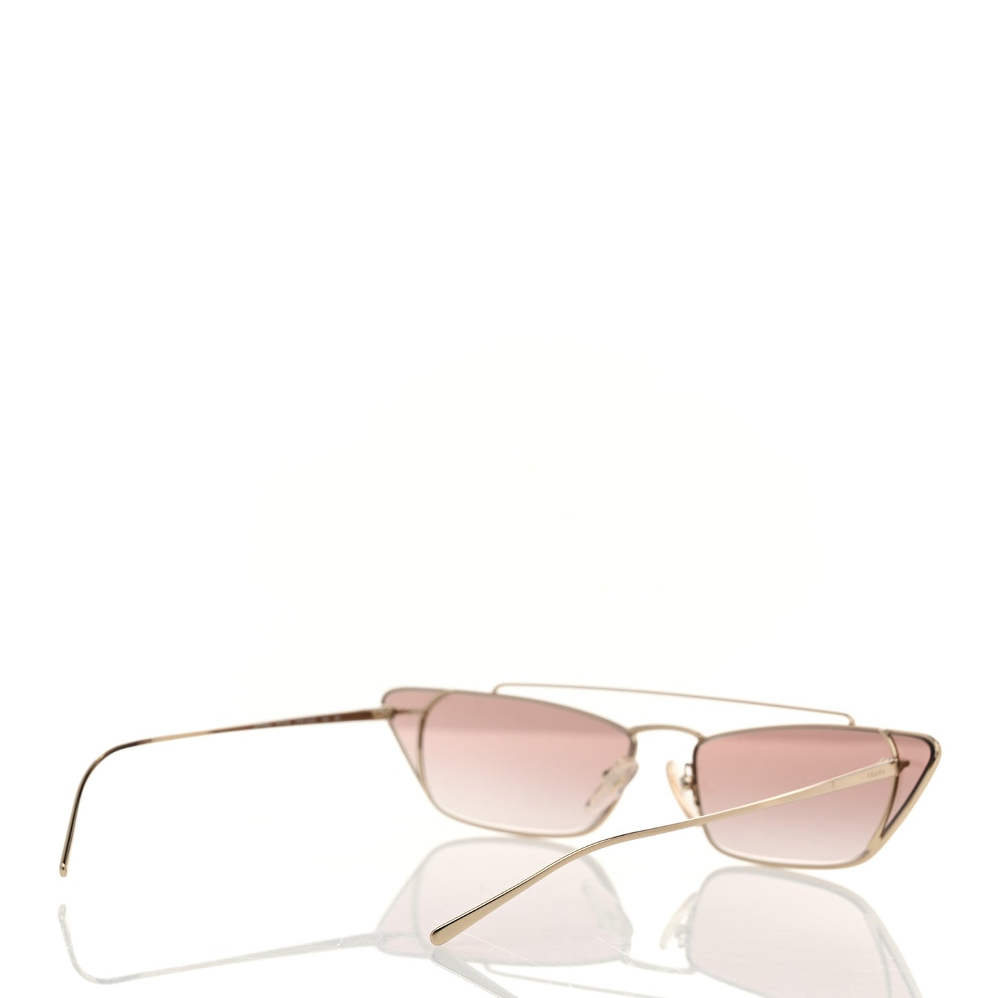 Cat Eye Sunglasses SPR 64U Gold