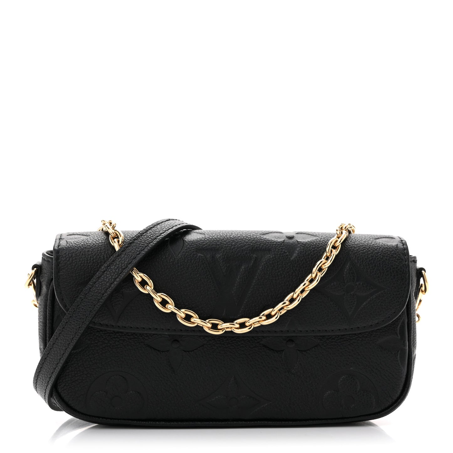 Empreinte Monogram Giant Ivy Wallet On Chain Black