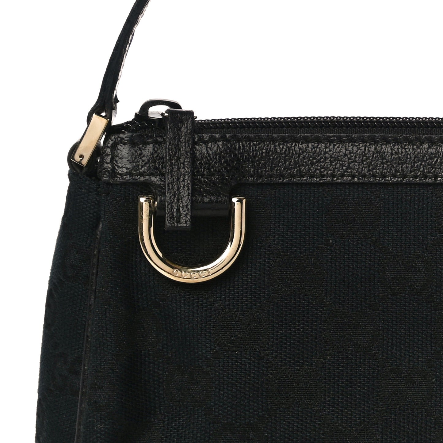 Monogram D Ring Cosmetic Case Black