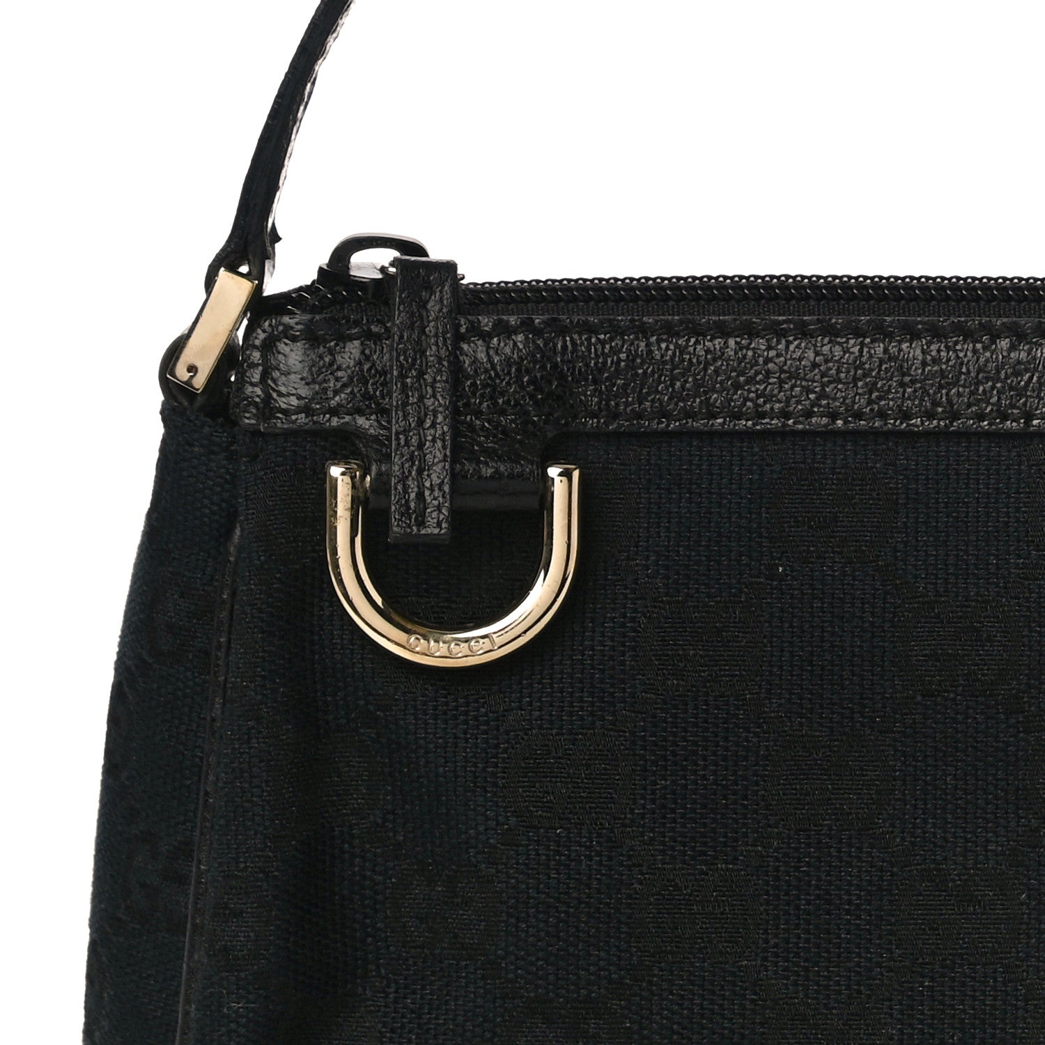 Gucci Monogram D Ring Cosmetic Case Black 8 of 10