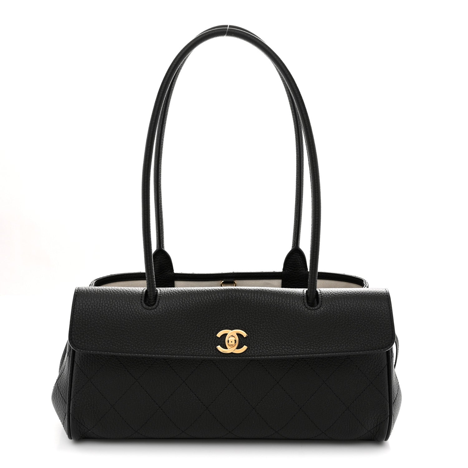 Chanel Grained Calfskin Urban Essentials Small Shopping Bag Black 1 of 10
