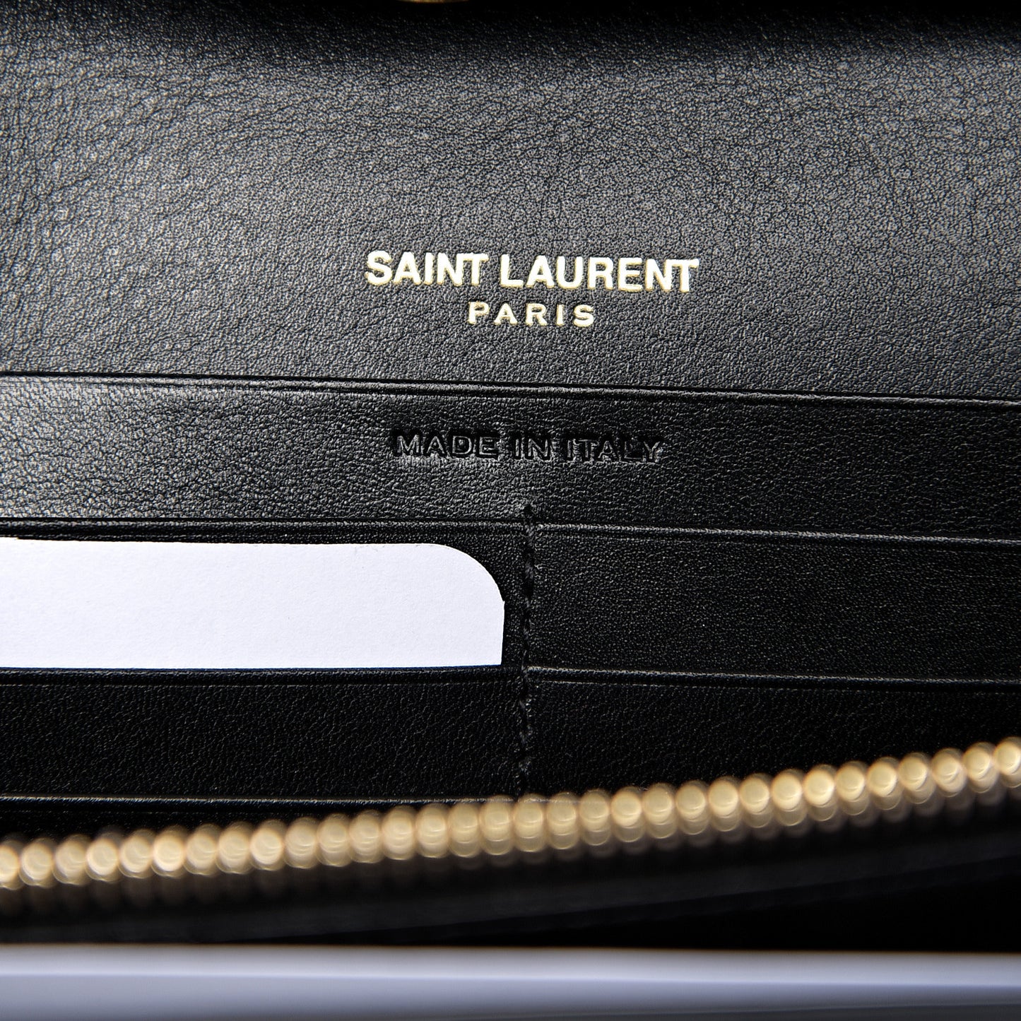 Patent Monogram Chain Wallet Tortoiseshell