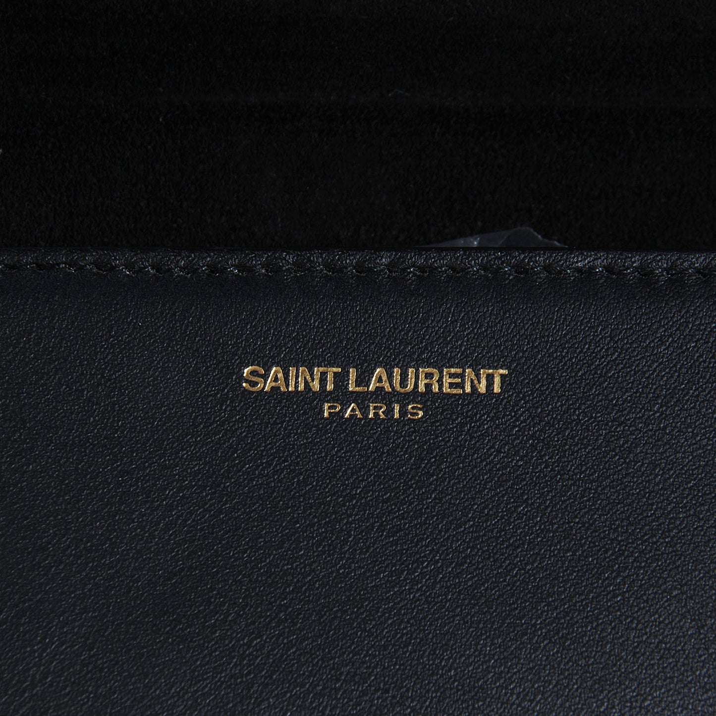 Calfskin Classic Y Clutch Black