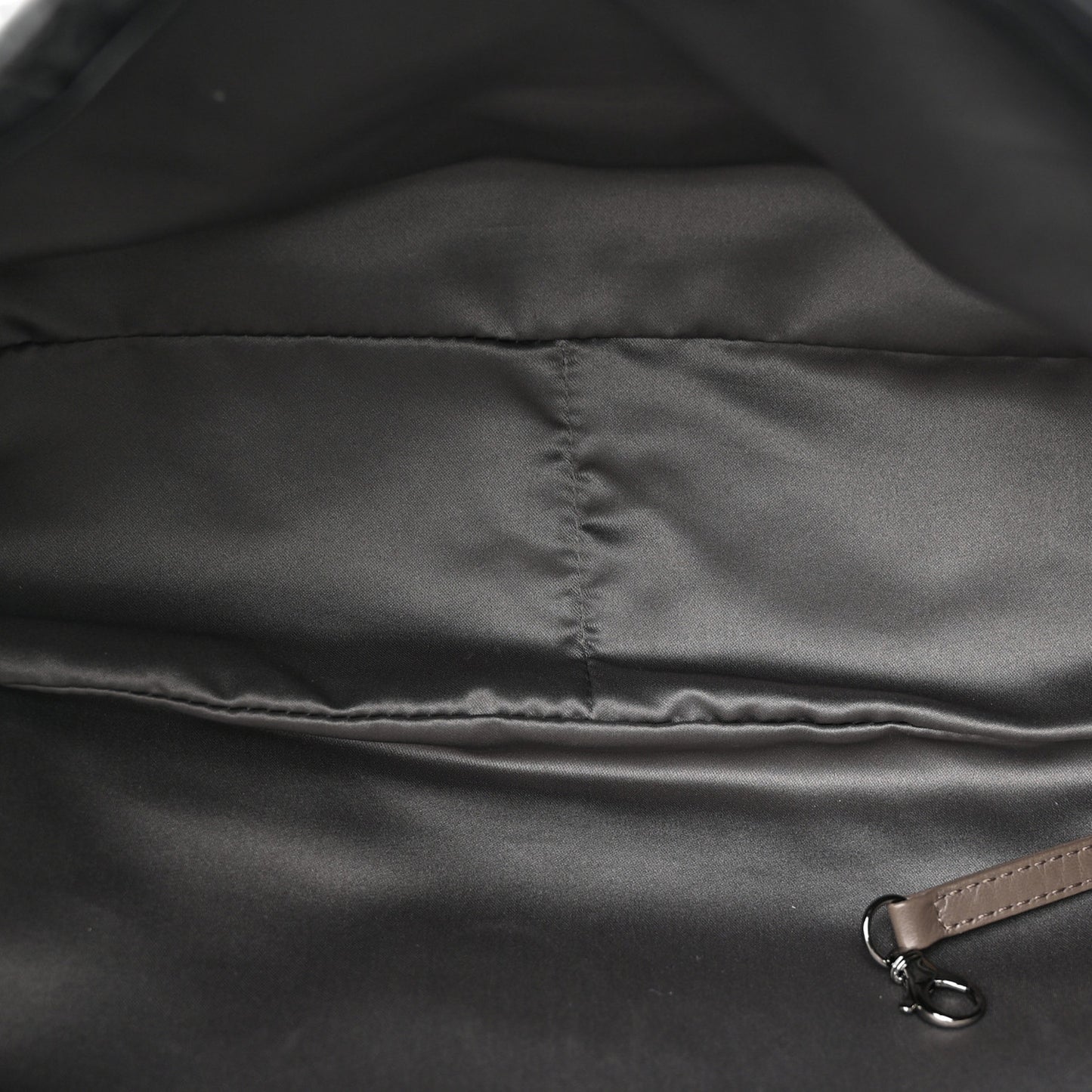 Glazed Calfskin Twisted Maxi Flap Black