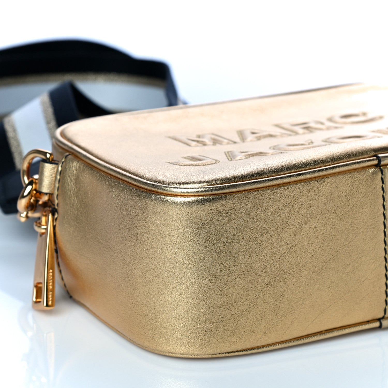 Marc Jacobs Metallic Calfskin The Flash Crossbody Gold 5 of 15