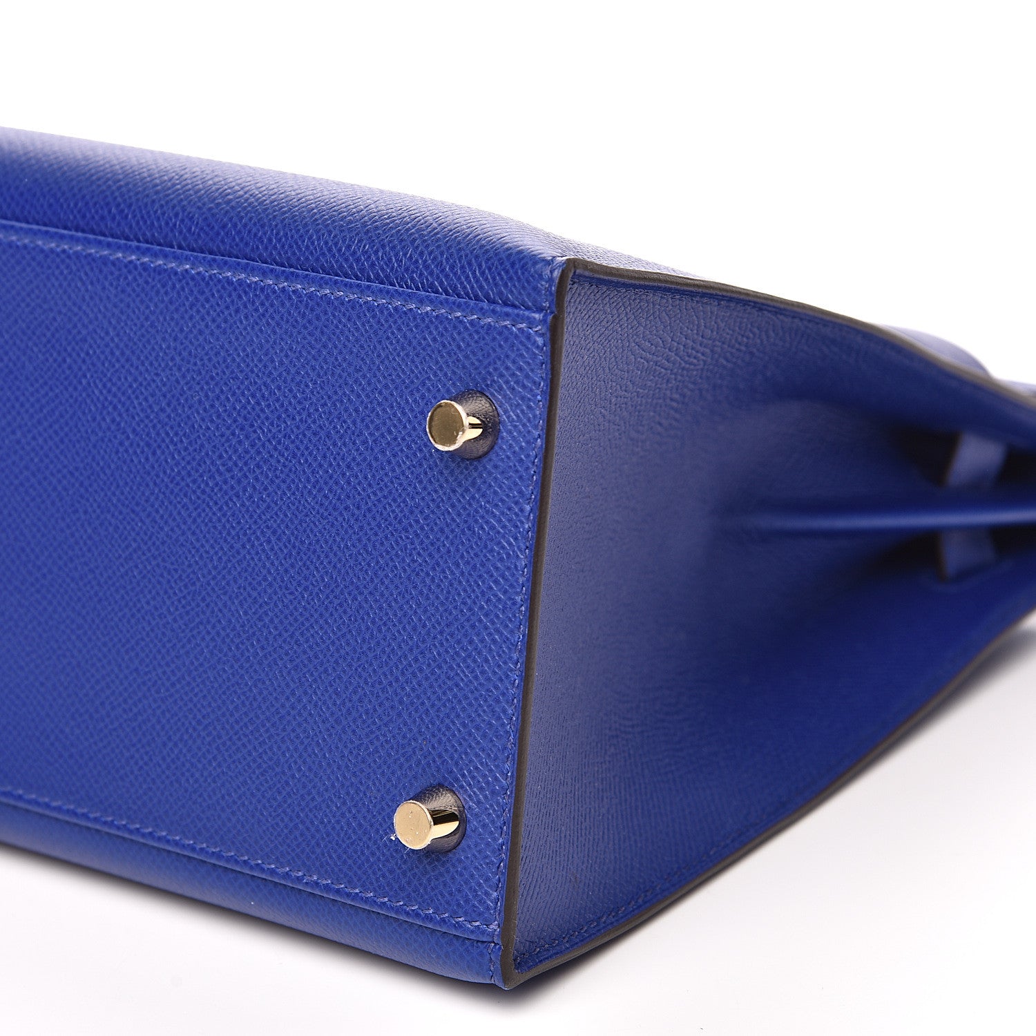 Hermes Epsom Horseshoe Kelly Sellier 32 Bleu Electrique Rose Sakura 24 of 31