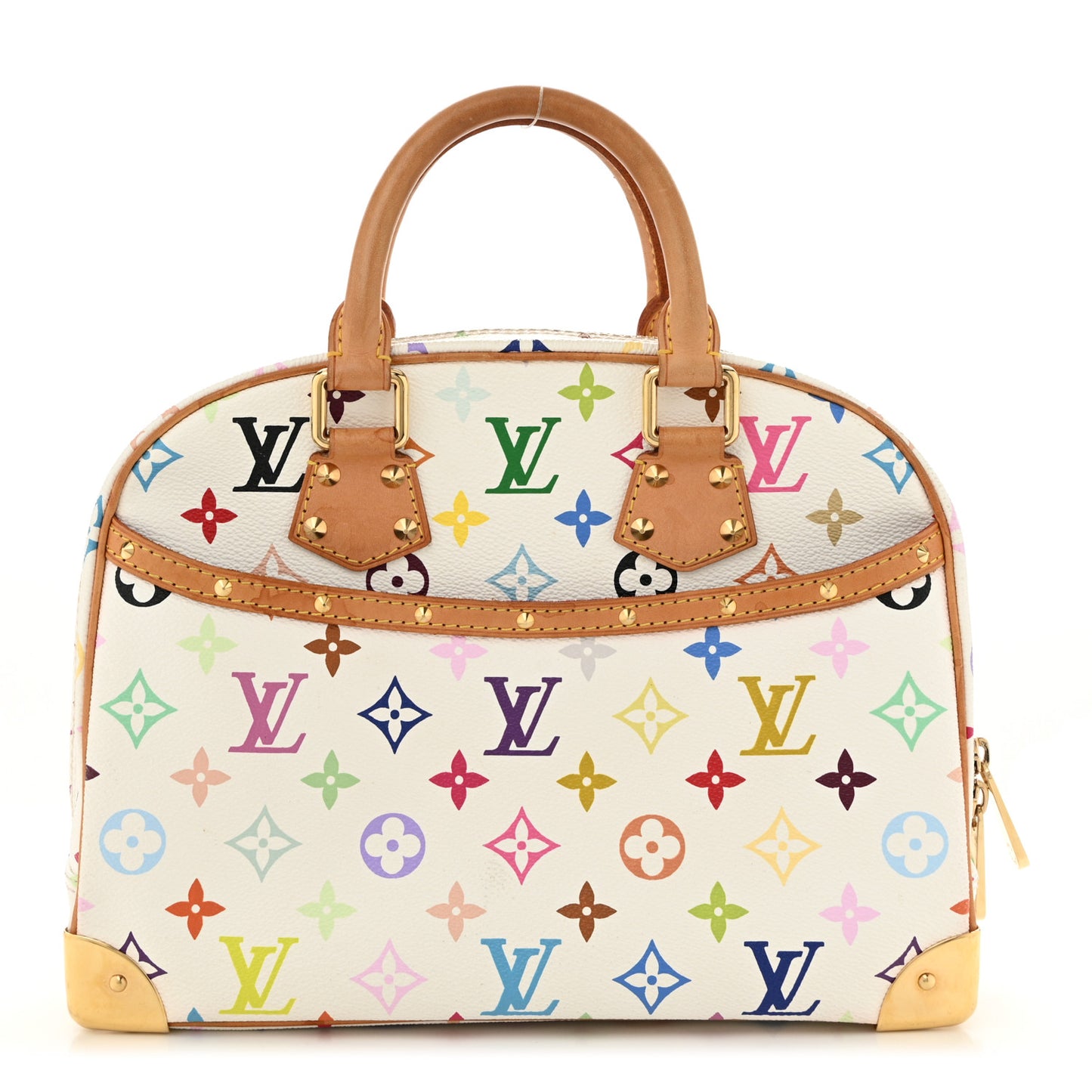 Monogram Multicolor Trouville White