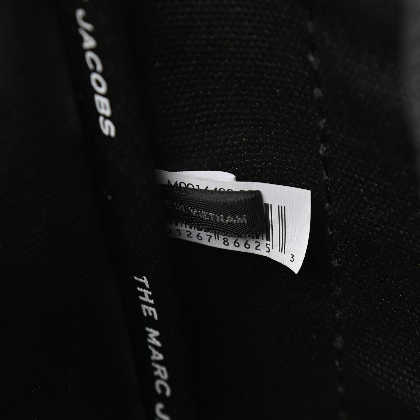 Cotton Canvas Mini The Traveler Tote Bag Black