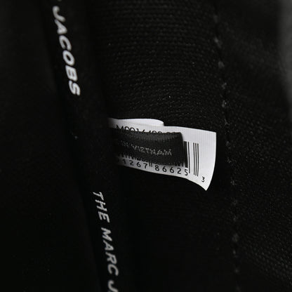 Marc Jacobs Cotton Canvas Mini The Traveler Tote Bag Black 6 of 9