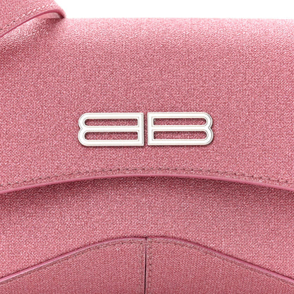 Balenciaga Sparkling Fabric Small XX Flap Stretch Bag Sweet Pink 9 of 11