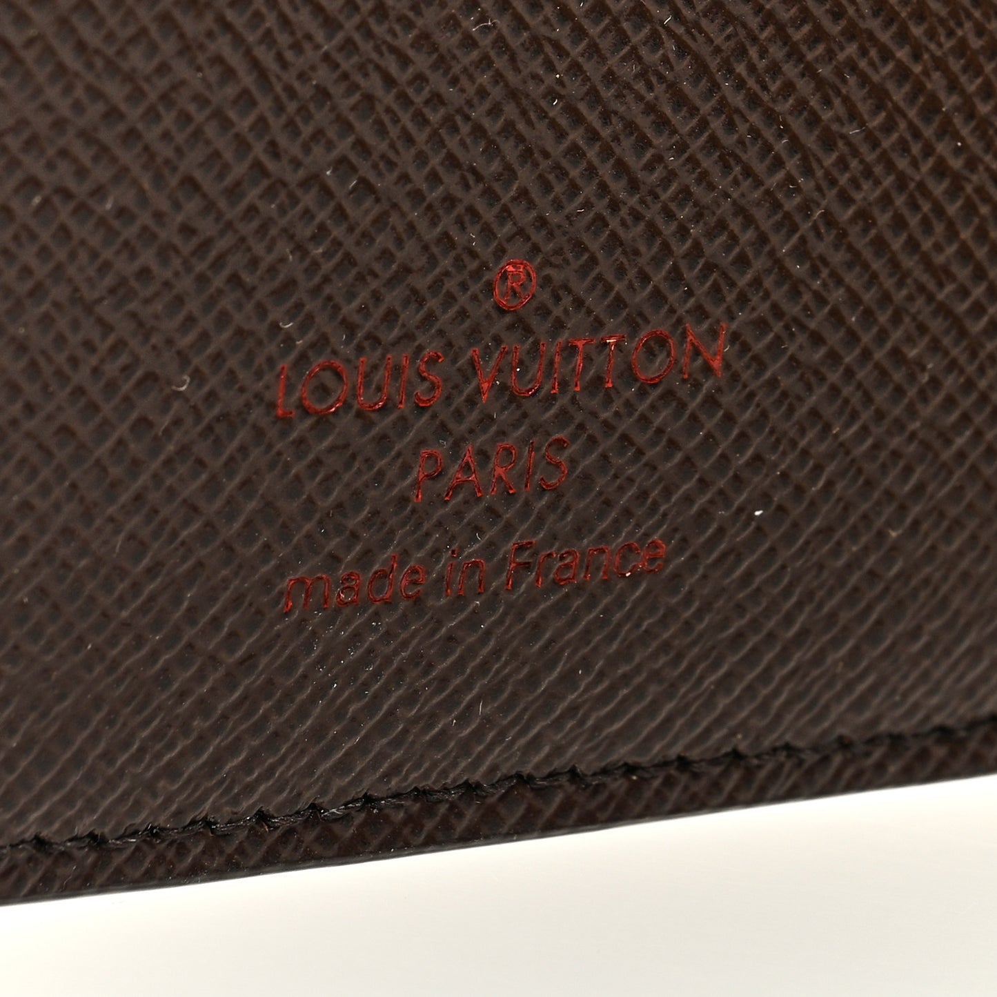 Damier Ebene Medium Ring Agenda Cover