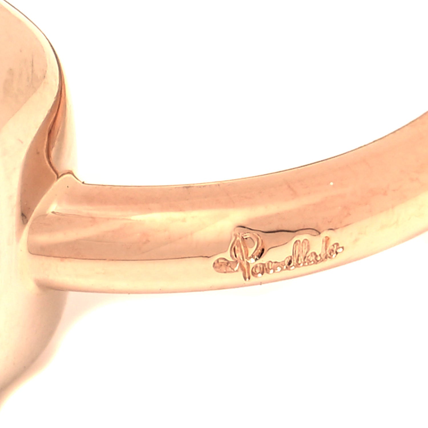 Pomellato 18K Rose Gold Blue Topaz Nudo Maxi Ring 52 6 3 of 4