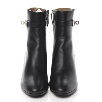 Hermes Calfskin Saint Germain Ankle Boots 36.5 Black 2 of 9
