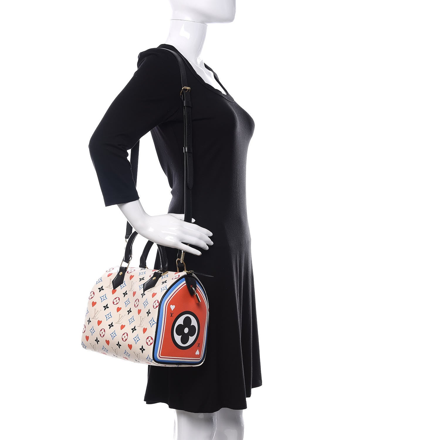 Louis Vuitton Game On Speedy Bandouliere 25 White 2 of 10