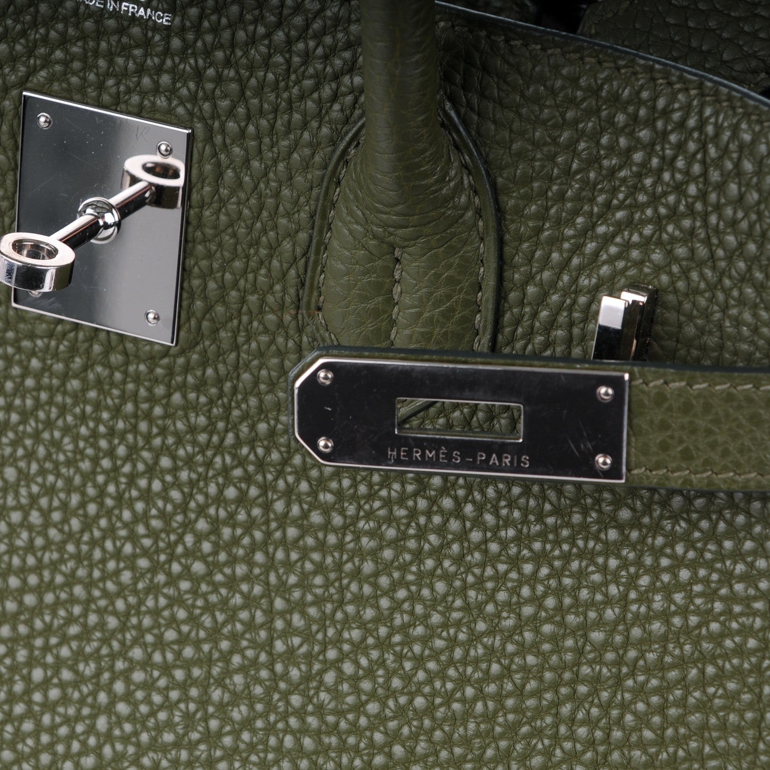 Hermes Togo Birkin 30 Vert Veronese 9 of 26