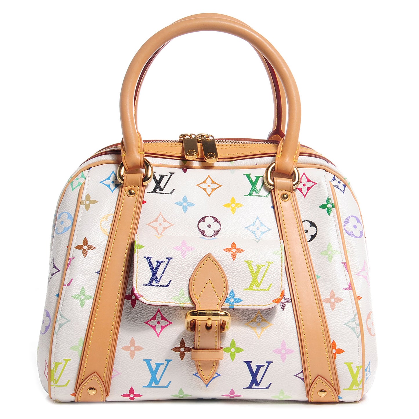 Monogram Multicolor Priscilla White