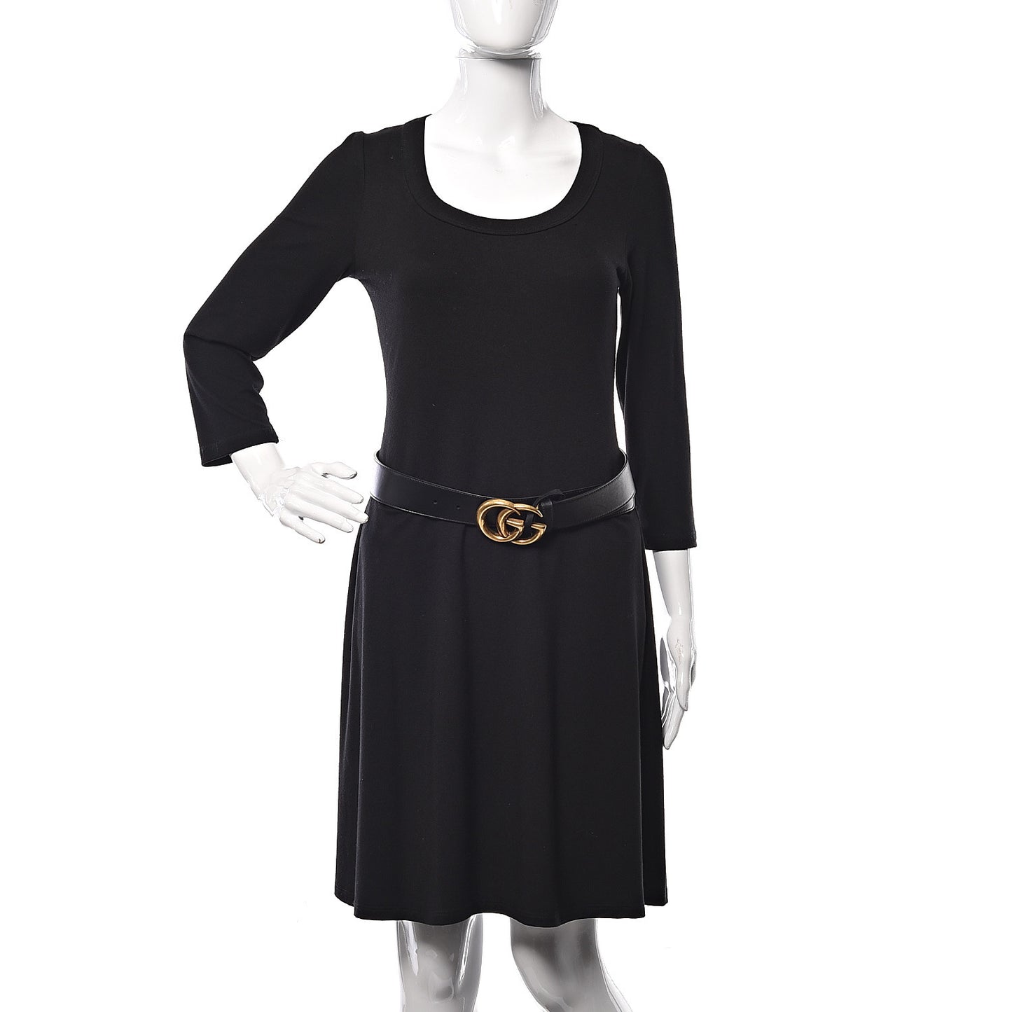 Calfskin Double G 40mm Belt 80 32 Black