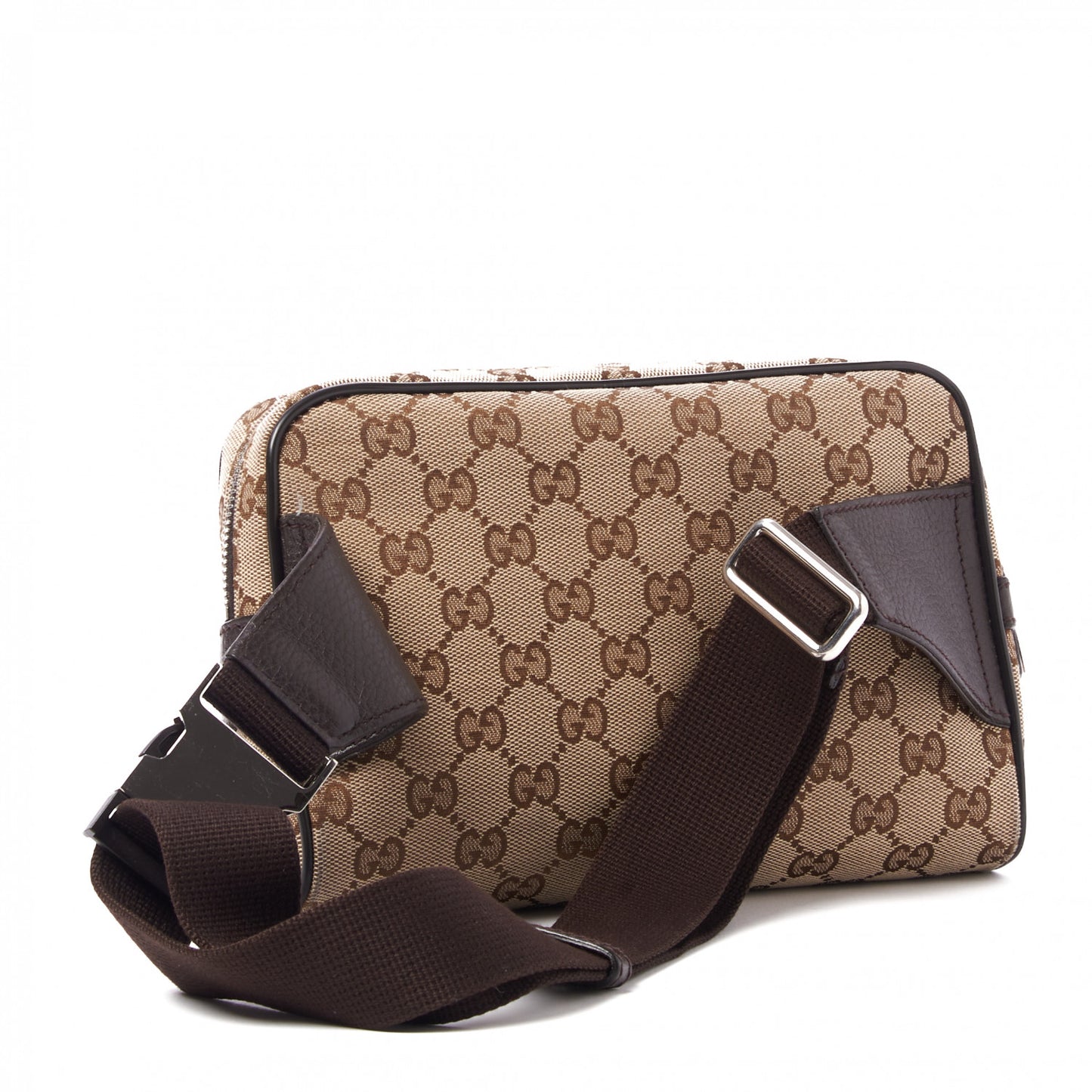 Monogram Belt Bag Dark Brown
