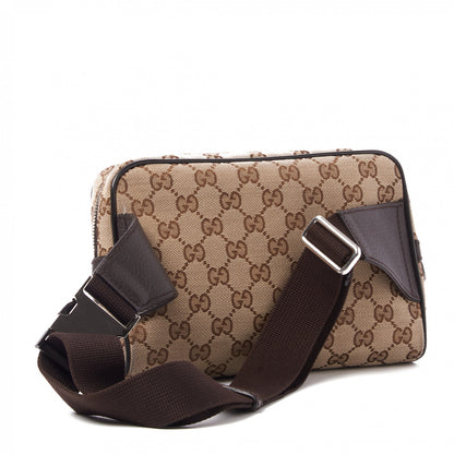 Gucci Monogram Belt Bag Dark Brown 3 of 9