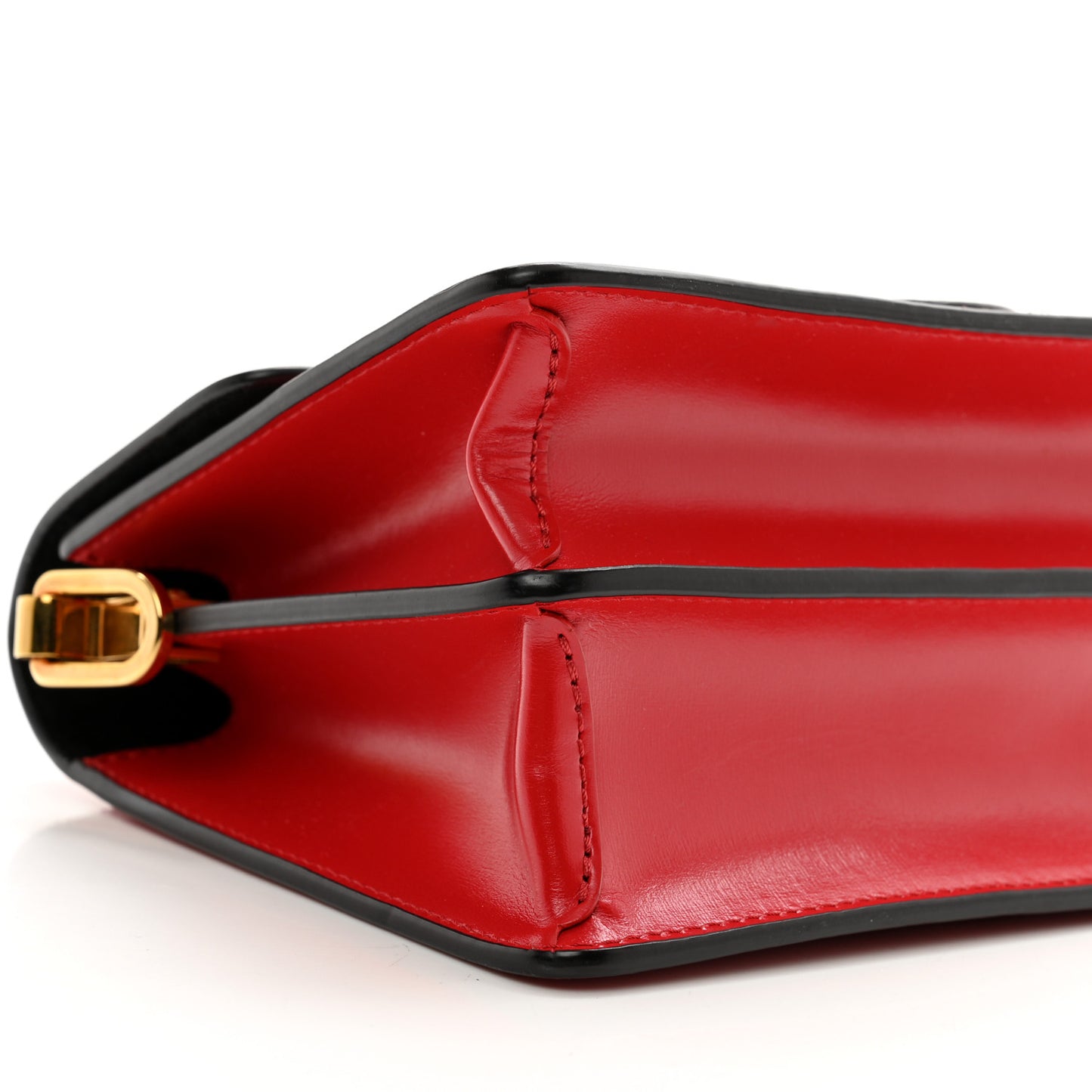 Vernis Monogram Dauphine Mini Red