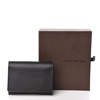 Louis Vuitton Epi Business Card Holder Black 7 of 7