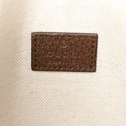 Gucci GG Supreme Monogram Web Medium Neo Vintage Flap Messenger Bag Beige New Acero 6 of 11
