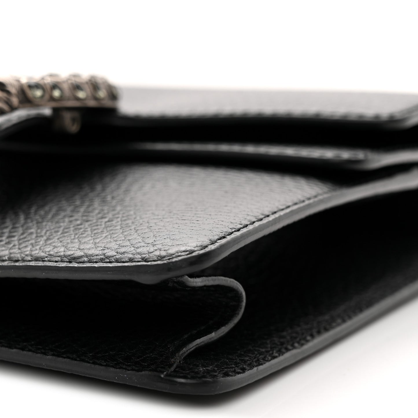 Calfskin Mini Dionysus Shoulder Bag Black