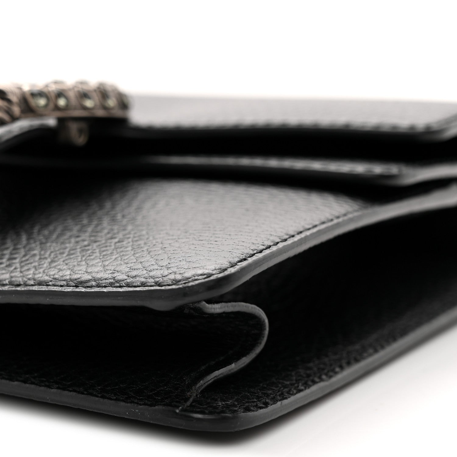 Gucci Calfskin Mini Dionysus Shoulder Bag Black 10 of 10