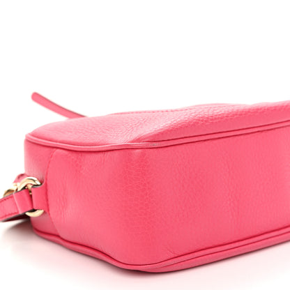 Gucci Pebbled Calfskin Small Soho Disco Bag Pink 9 of 10