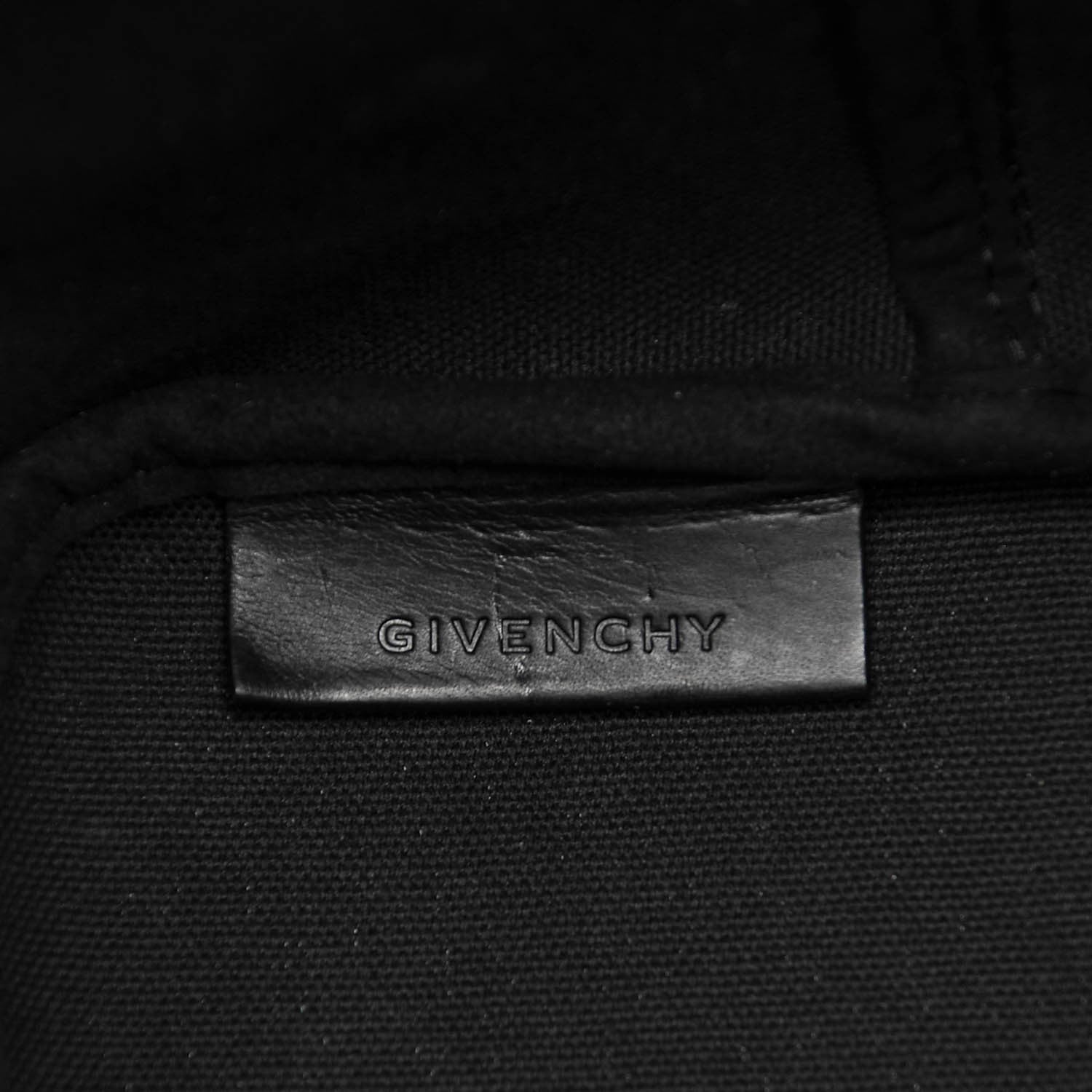 Givenchy Textured Coated Canvas Favelas Large Antigona Tote Black 7 of 8