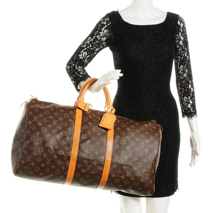 Louis Vuitton Monogram Keepall 55 2 of 7