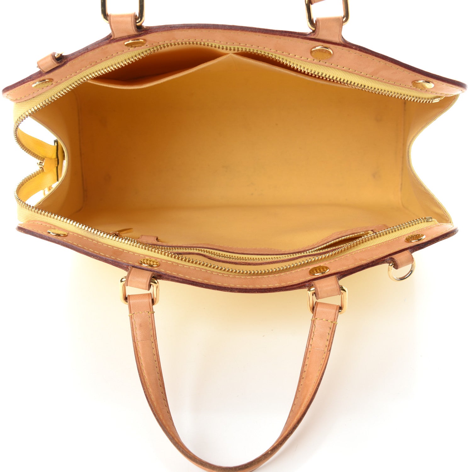 Louis Vuitton Vernis Brea MM Citrine 5 of 16