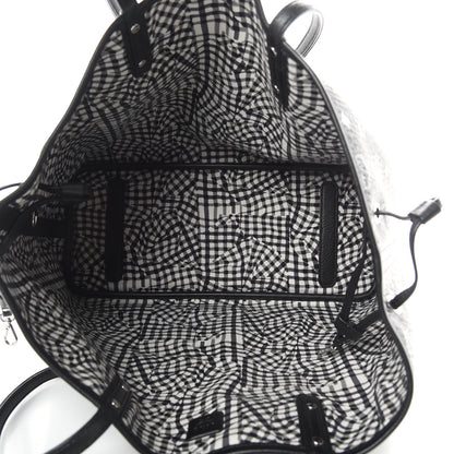 MCM Visetos Medium Project Reversible Shopper Tote Black 8 of 16