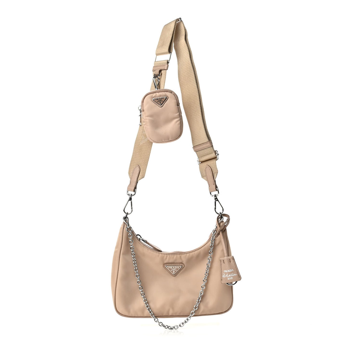Nylon Re-Edition 2005 Shoulder Bag Cammeo
