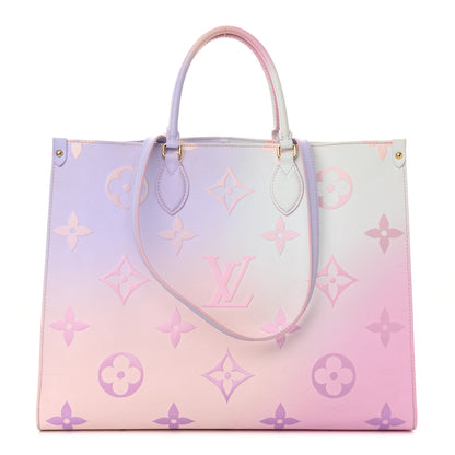Louis Vuitton Monogram Giant Spring In The City Onthego GM Sunrise Pastel 1 of 21