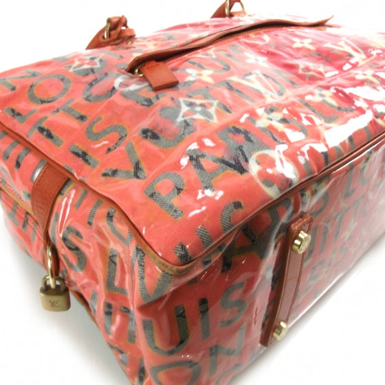 Monogram Pulp Defile Weekender GM Rose