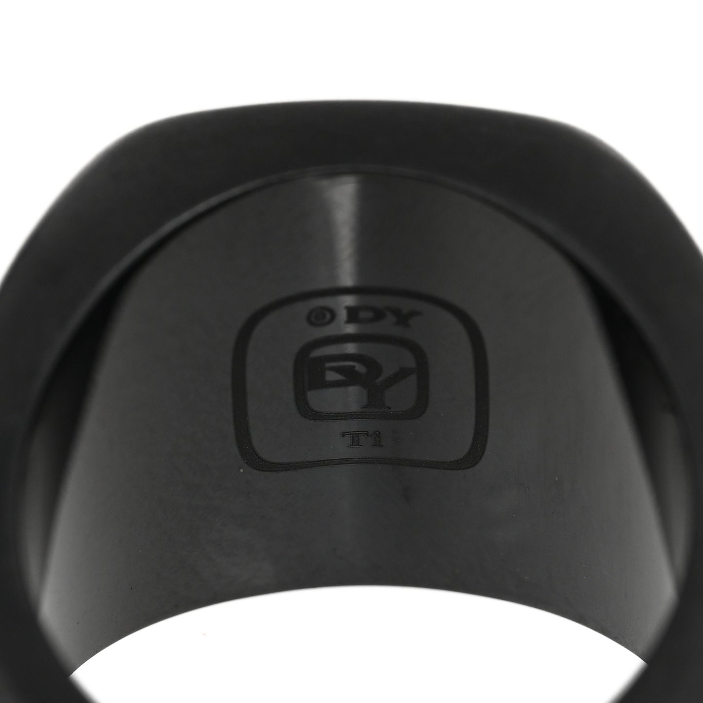 Titanium Signet Ring 63 10.25