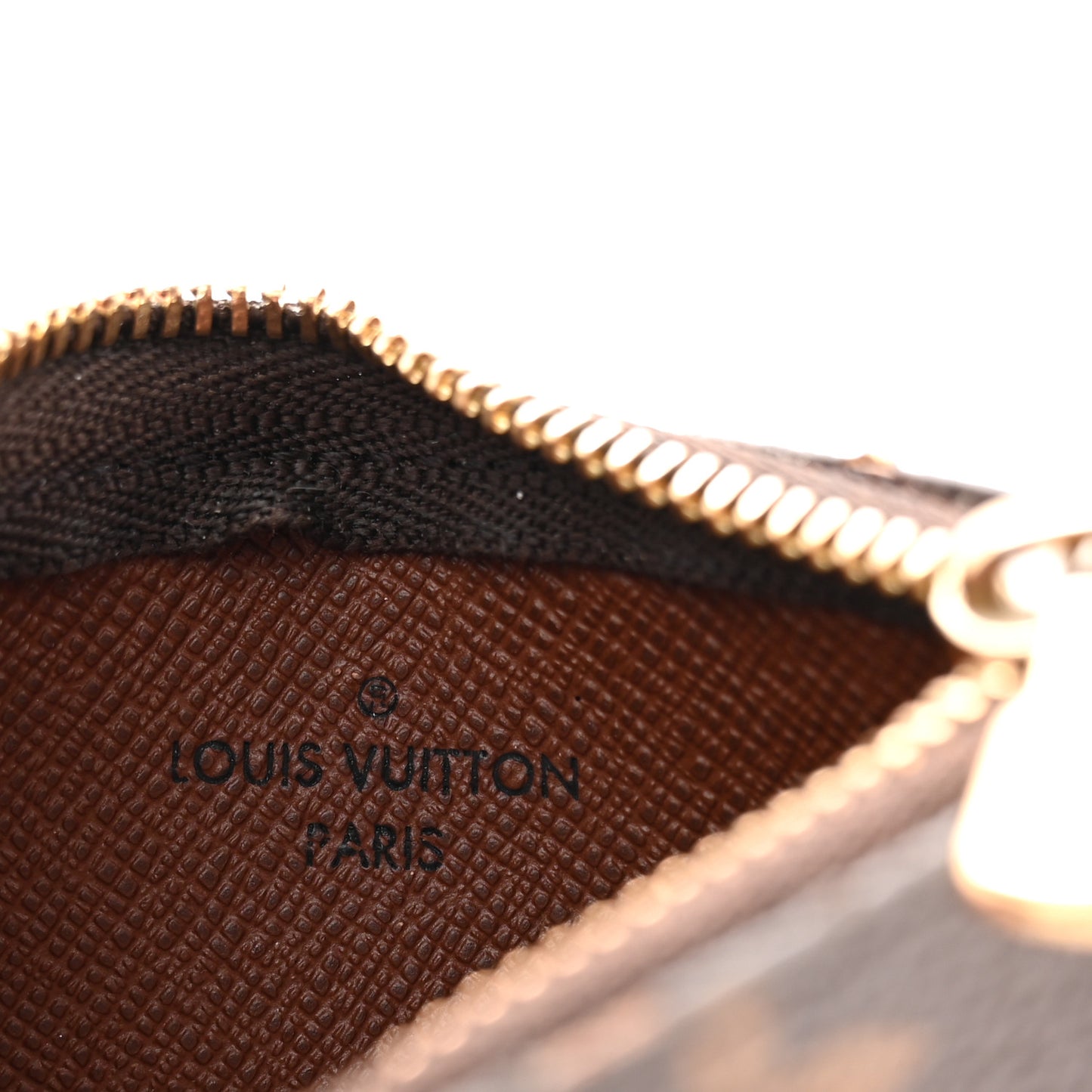 Monogram Key Pouch