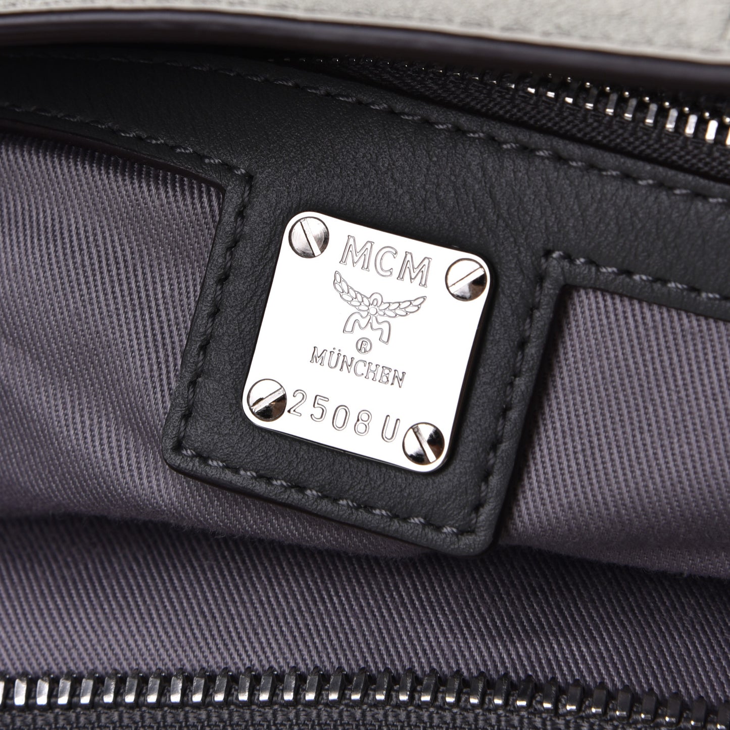 Calfskin Ottomar Large Klara Hobo Charcoal