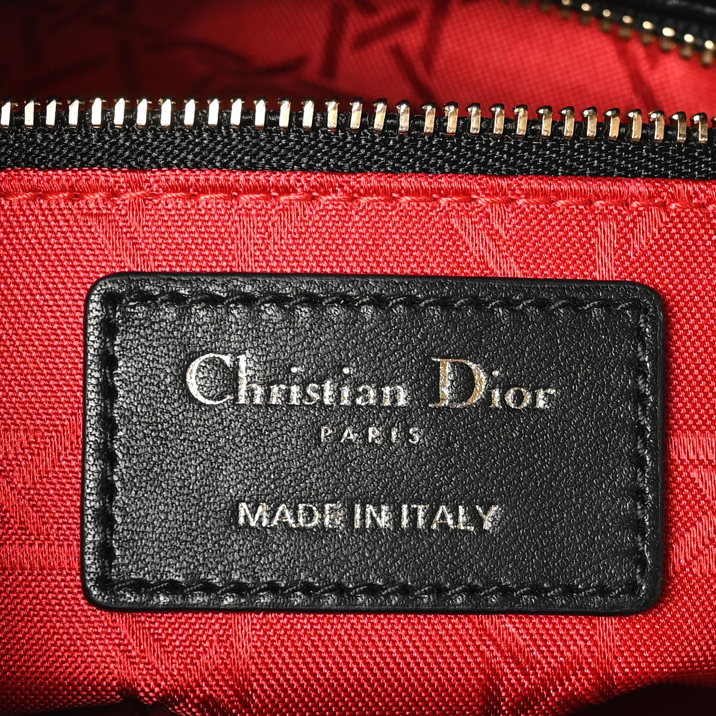 Lambskin Cannage Small My ABCDior Lady Dior Black